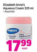 Elizabeth Anne's Aqueous Cream-325ml Each