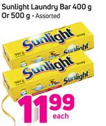 Sunlight Laundry Bar-400g / 500g Each