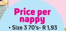 Cuddlers Comfort Nappy Size 3-70's Per Nappy