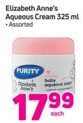 Elizabeth Anne's Aqueous Cream-325ml Each