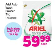 Ariel Auto Wash Powder Assorted-3Kg Each