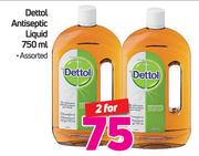Dettol Antiseptic Liquid Assorted-2 x 750ml 