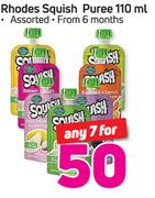 Rhodes Squish Puree-7 x 110ml
