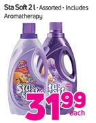Sta Soft Assorted-2Ltr Each Includes Aromatherapy