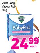 Vicks Baby Vapour Rub 50gm Each