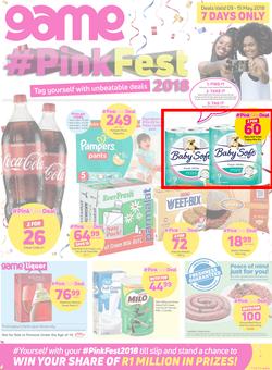 Game Cape : Pink Fest (9 May - 15 May 2018), page 1