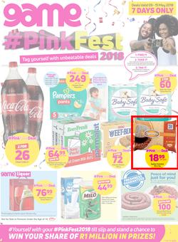 Game Cape : Pink Fest (9 May - 15 May 2018), page 1
