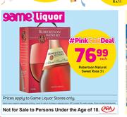 Robertson Natural Sweet Rose-3L 