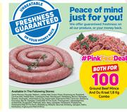 Ground Beef Mince And Ou Kraal 1.8Kg-For Both