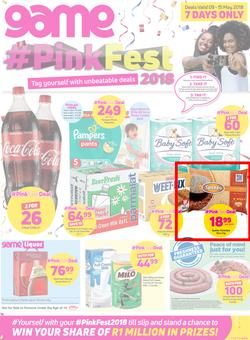 Game JHB : Pink Fest (9 May - 15 May 2018), page 1