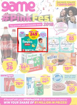 Game JHB : Pink Fest (9 May - 15 May 2018), page 1