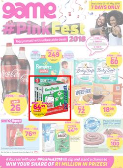 Game JHB : Pink Fest (9 May - 15 May 2018), page 1