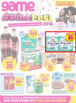 Game KZN : Pink Fest (9 May - 15 May 2018), page 1