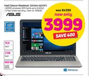 Asus Intel Celeron Notebook X541NA-GQ278T