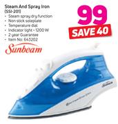 Sunbeam Steam And Spray Iron SSI-201