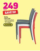 Addis Stella Cafe Chair Assorted Colours-Each