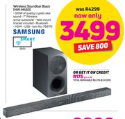 Samsung Smart Wireless Soundbar Black HW-M450