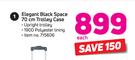 Elegant Black Space 70cm Trolley Case-Each