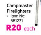 Campmaster Firelighters-Each