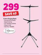 Mainstays 6 Arm Drying Rack