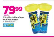 Pool Brite 1.5Kg Month Mate Super Plus Pool Floater-Each