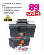 Big Jim 42cm, 32cm, 21cm Toolbox Set