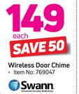Swann Wireless Door Chime-Each