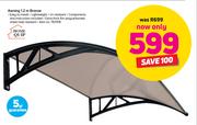 Home Quip Awning 1.2m Bronze