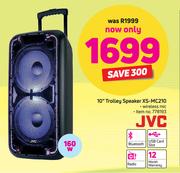 jvc bluetooth trolley speaker