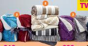 Always Home 2-Ply Sherpa Blankets-Each
