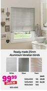Window Decor Ready-Made 25mm Aluminium Venetian Blinds (1600 x 1600)