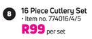 16-Piece Cutlery Set
