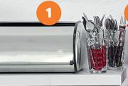 Stainless Steel Bread Bin-Each