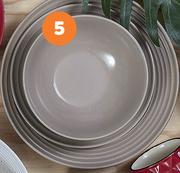 Ribbed Side Plate/Dinner Plate/Bowl-Each