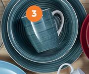 4-Pack Turquoise Hand Painted Mugs/Bowl Or Plate-Per Pack