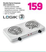 Logic Double Spiral Hotplate RSH-246083-01