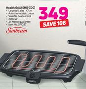 Sunbeam Health Grill SHG-300