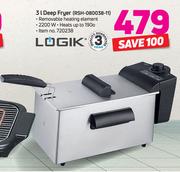 Logik 3Ltr Deep Fryer RSH-080038-11