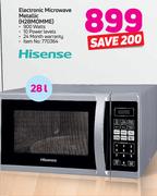 Hisense 28Ltr Electronic Microwave Metalic H28MOMME
