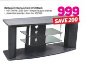 Bellagio Entertainment Unit Black