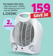 Logik Fan Heater NSB-200A