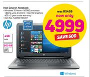HP Intel Celeron Notebook