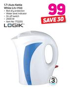 Logik 1.7L Auto Kettle White LPJ-1700