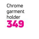 Mainstays Chrone Garment Holder