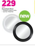 Round Swirl Mirror-Each