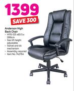 Anderson High Back Chair