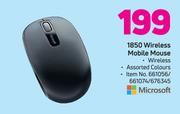 Microsoft 1850 Wireless Mobile Mouse