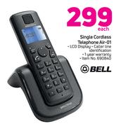 Bell Single Cordless Telephone Air-01-Each