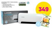Logik A4 Laminator L409-A + Kenzel Laminating Pouches x 10