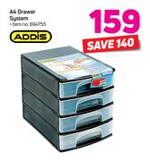Addis A4 Drawer System